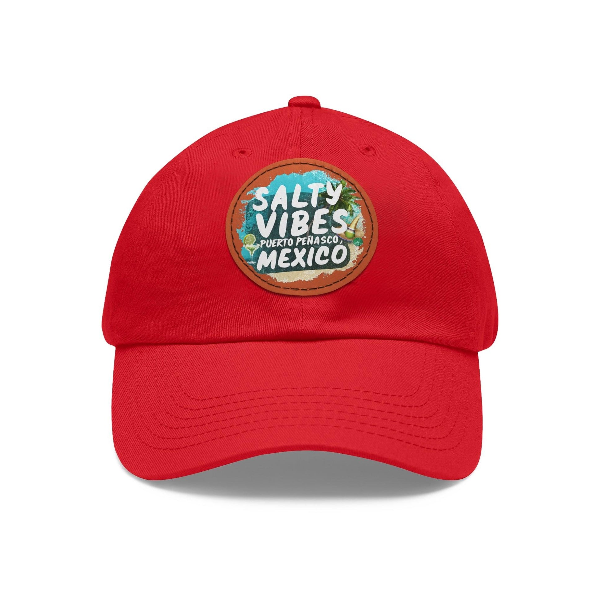 Salty Vibes Puerto Penasco Cap, Beach Hair Day Hat, Inspirational Beach Inspired Cap - Coastal Collections