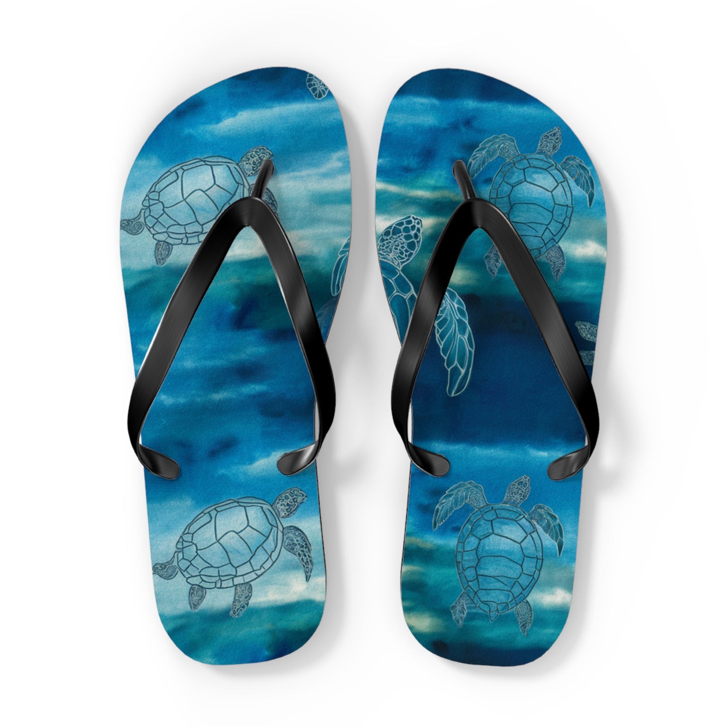 Sea Turtle Beach - Flip Flops, Sandals