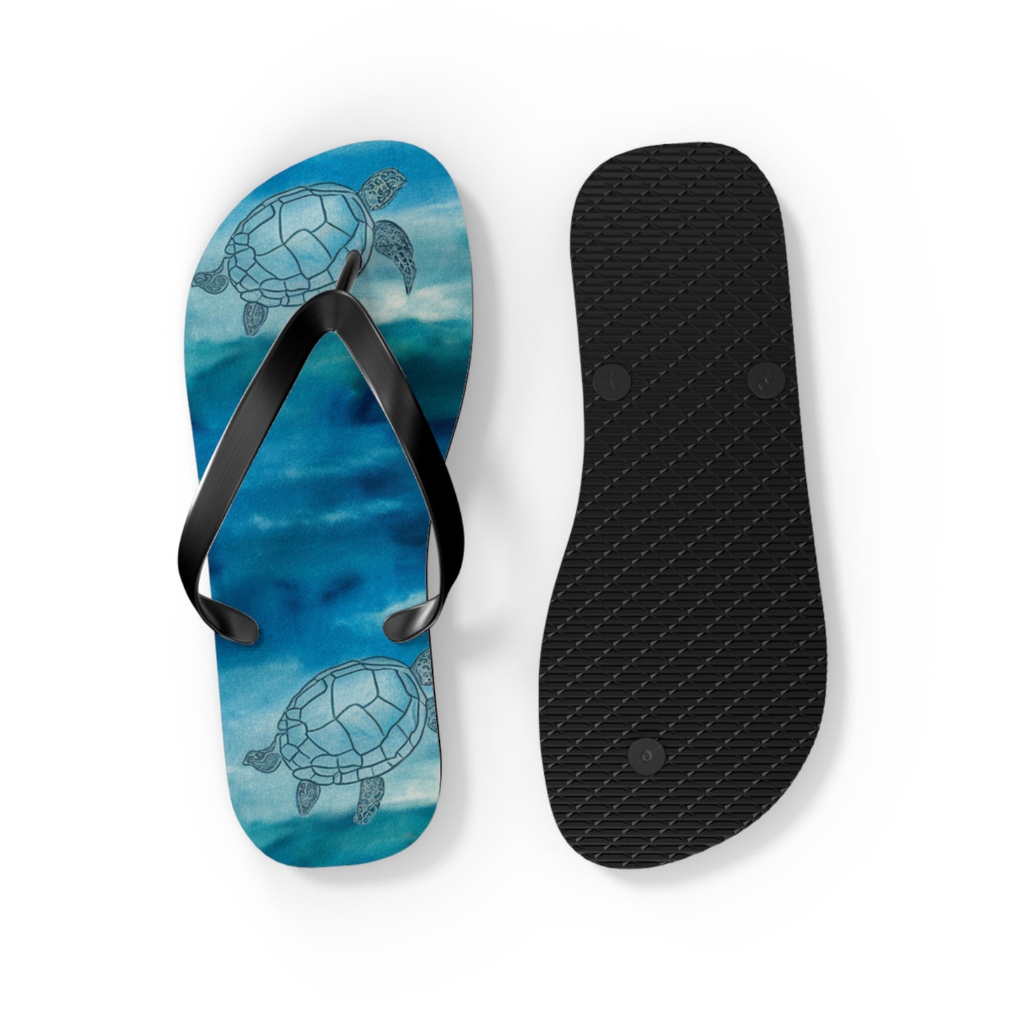 Sea Turtle Beach - Flip Flops, Sandals