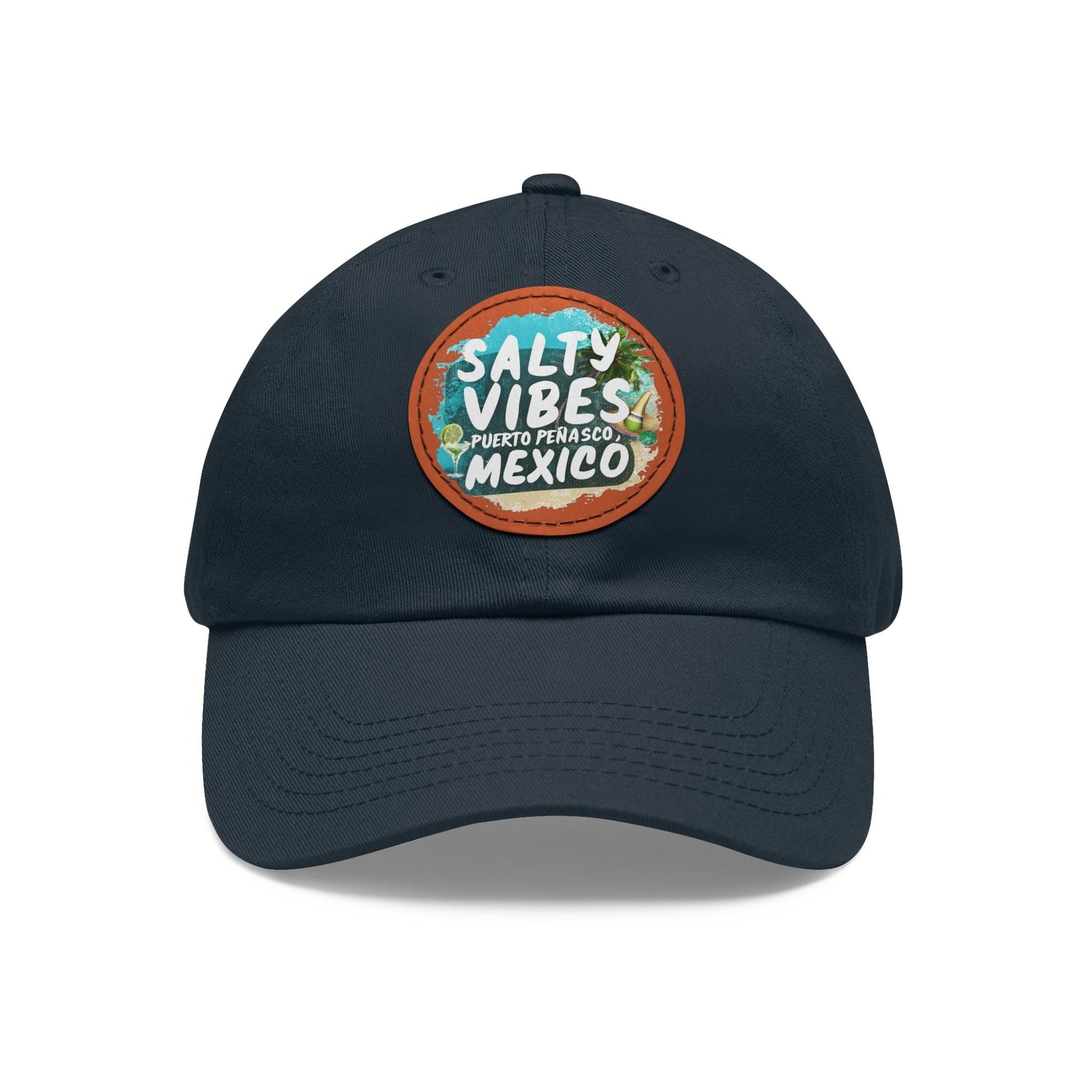 Salty Vibes Puerto Penasco Cap, Beach Hair Day Hat, Inspirational Beach Inspired Cap - Coastal Collections