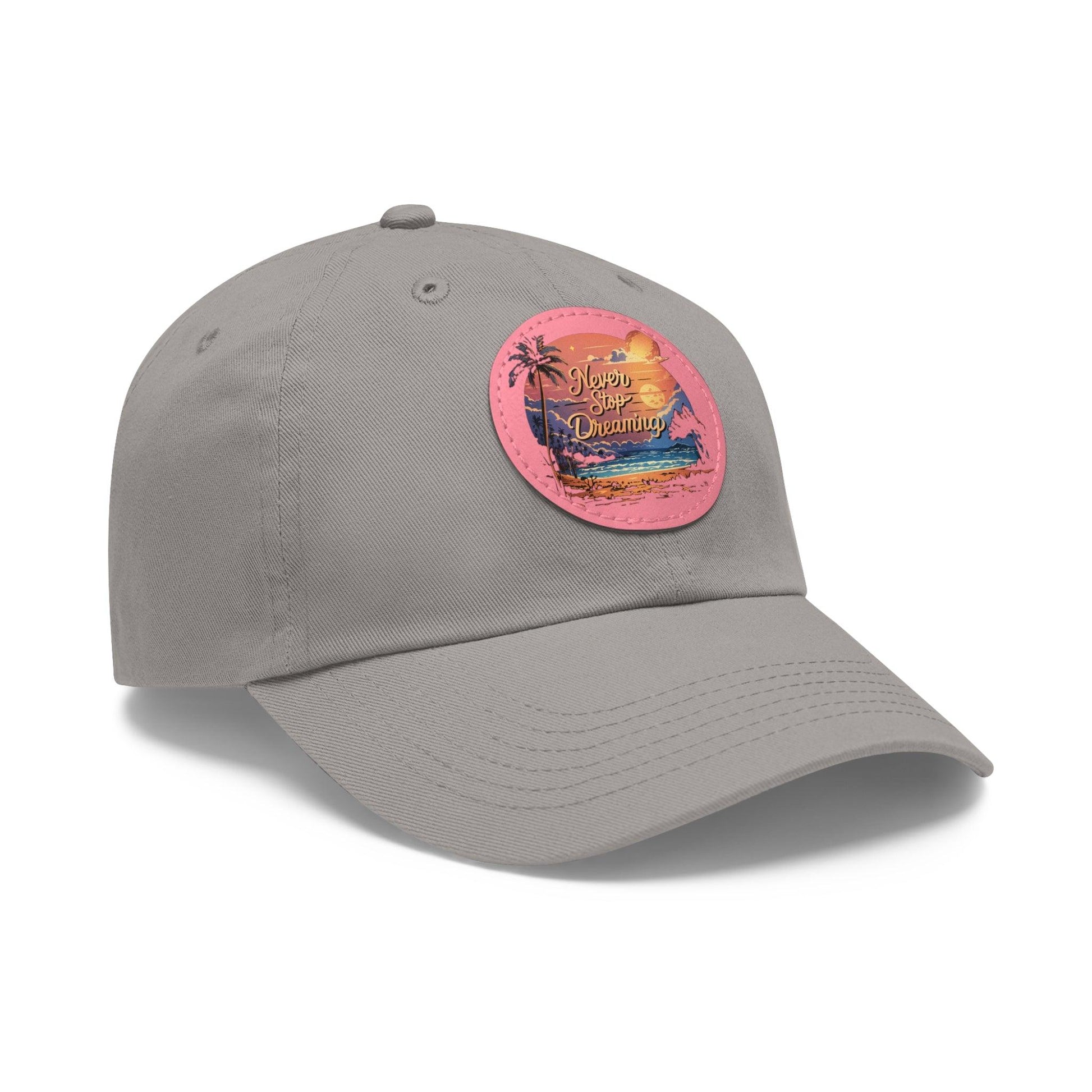 Never Stop Dreamin Cap, Beach Hair Day Hat, Inspirational Beach Inspired Cap - Coastal Collections