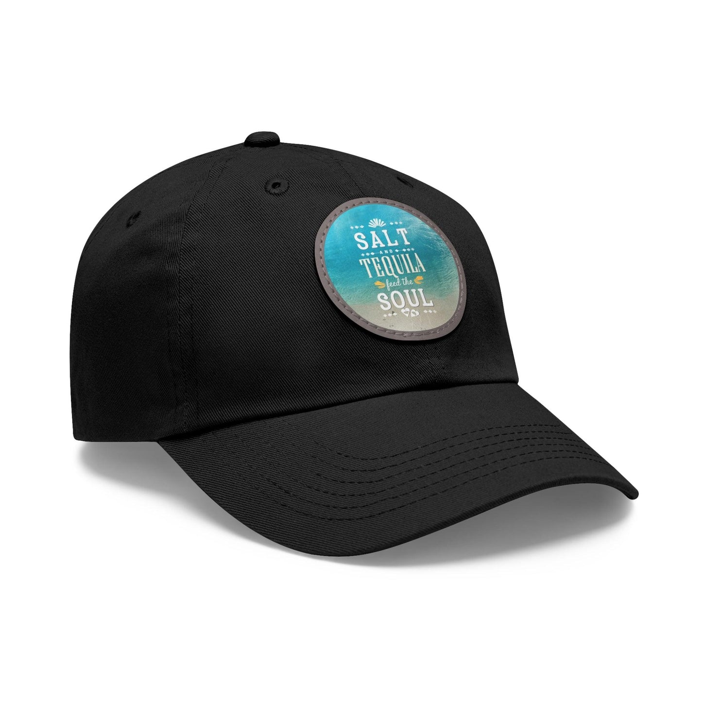 Salt and Tequila Feed the Soul Cap, Beach Hair Day Hat - Coastal Collections