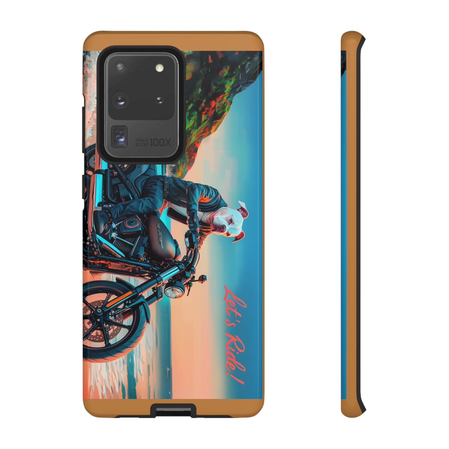 Let's Ride - Bulldog Biker Protective Phone Case