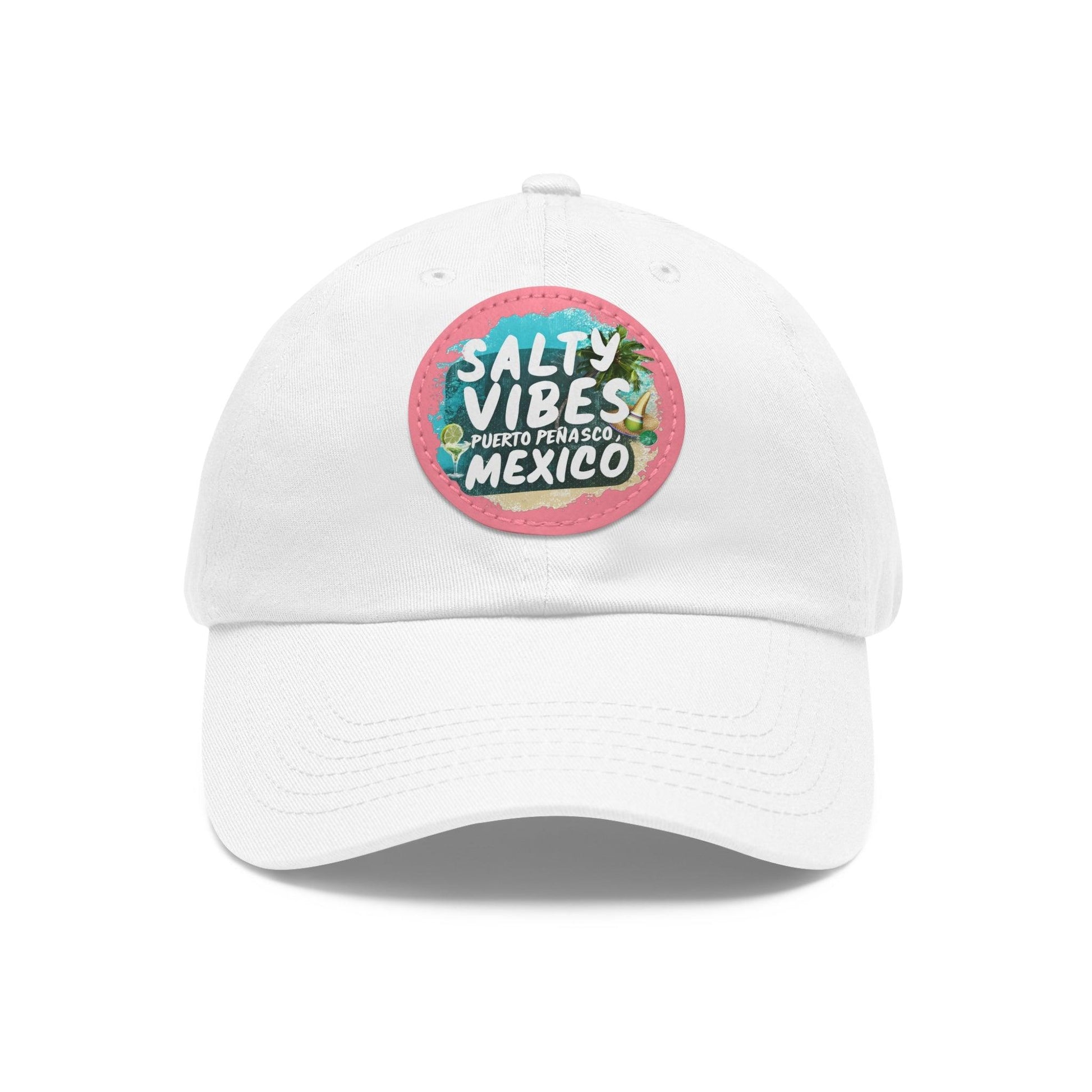 Salty Vibes Puerto Penasco Cap, Beach Hair Day Hat, Inspirational Beach Inspired Cap - Coastal Collections