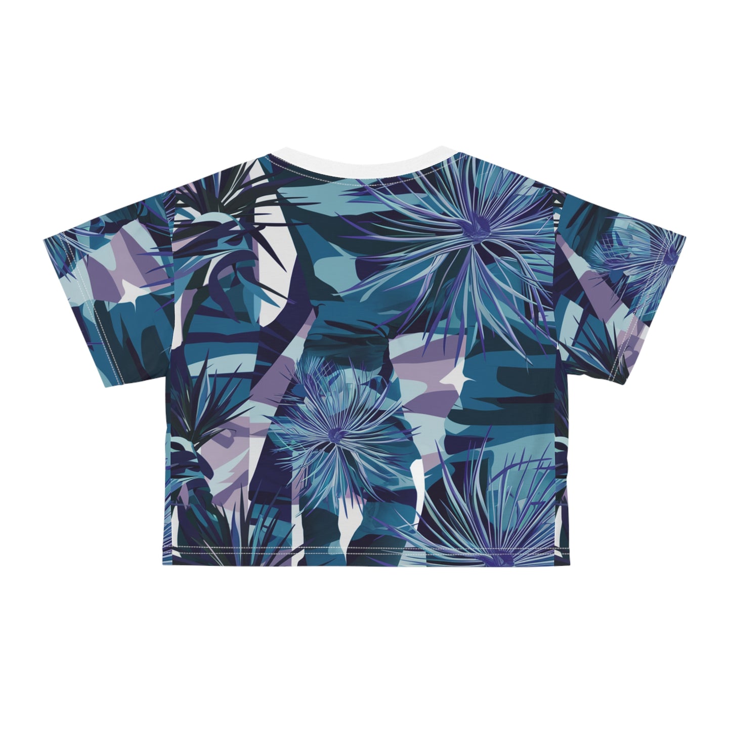 Holly Flower Crop Top Beachwear