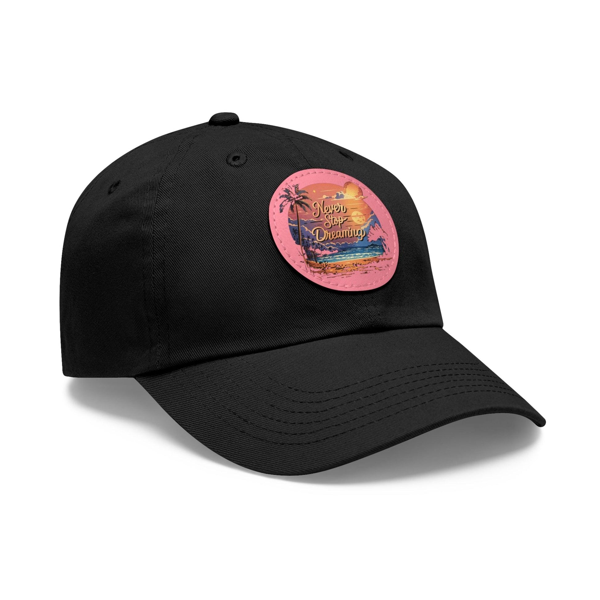 Never Stop Dreamin Cap, Beach Hair Day Hat, Inspirational Beach Inspired Cap - Coastal Collections