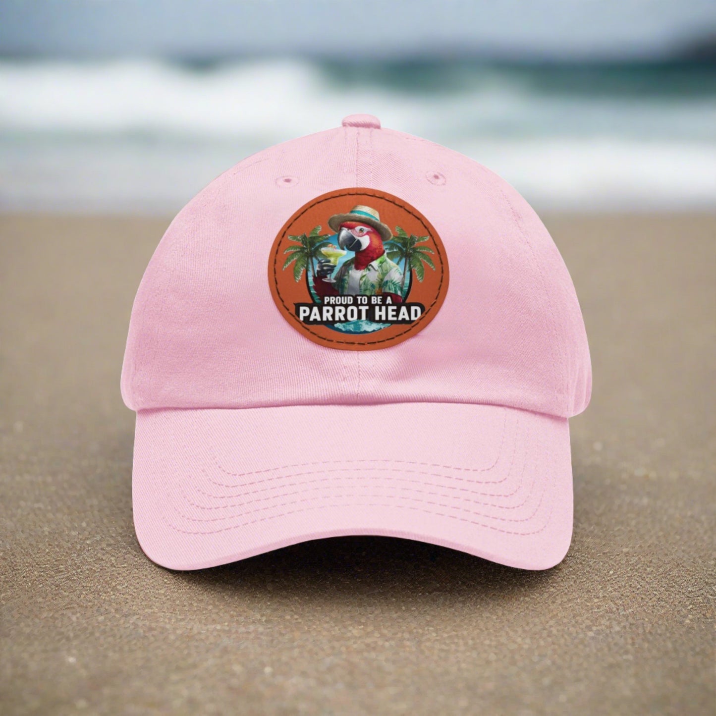 Proud to Be a Parrot Head Cap, Beach Hair Day Hat - Coastal Collections