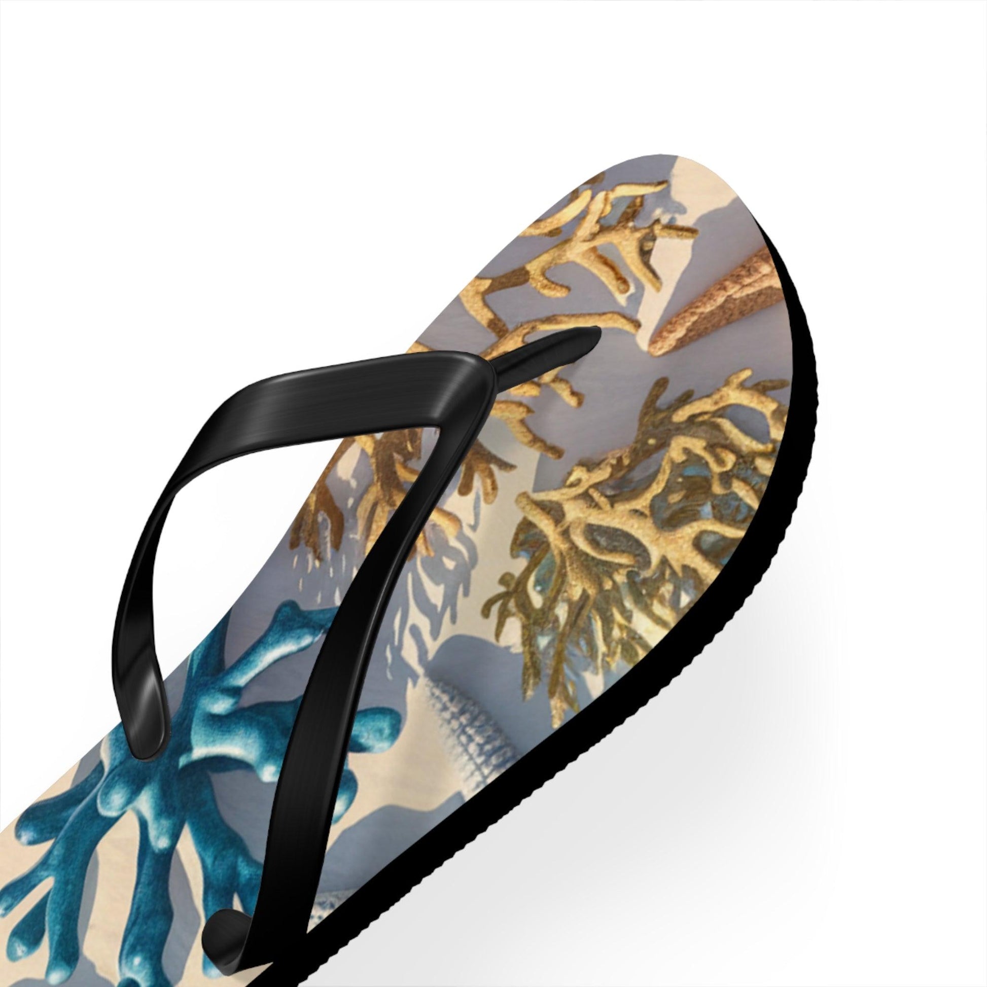 Starfish and Coral Inspired Flip Flops, Express Your Beach Loving Self - Coastal Collections