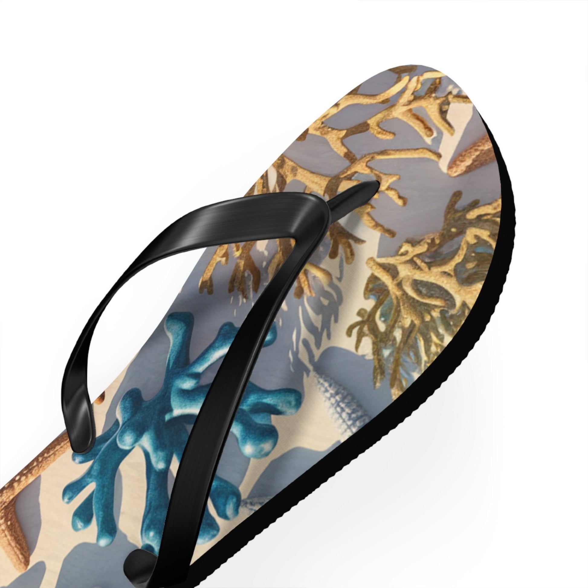 Starfish and Coral Inspired Flip Flops, Express Your Beach Loving Self - Coastal Collections