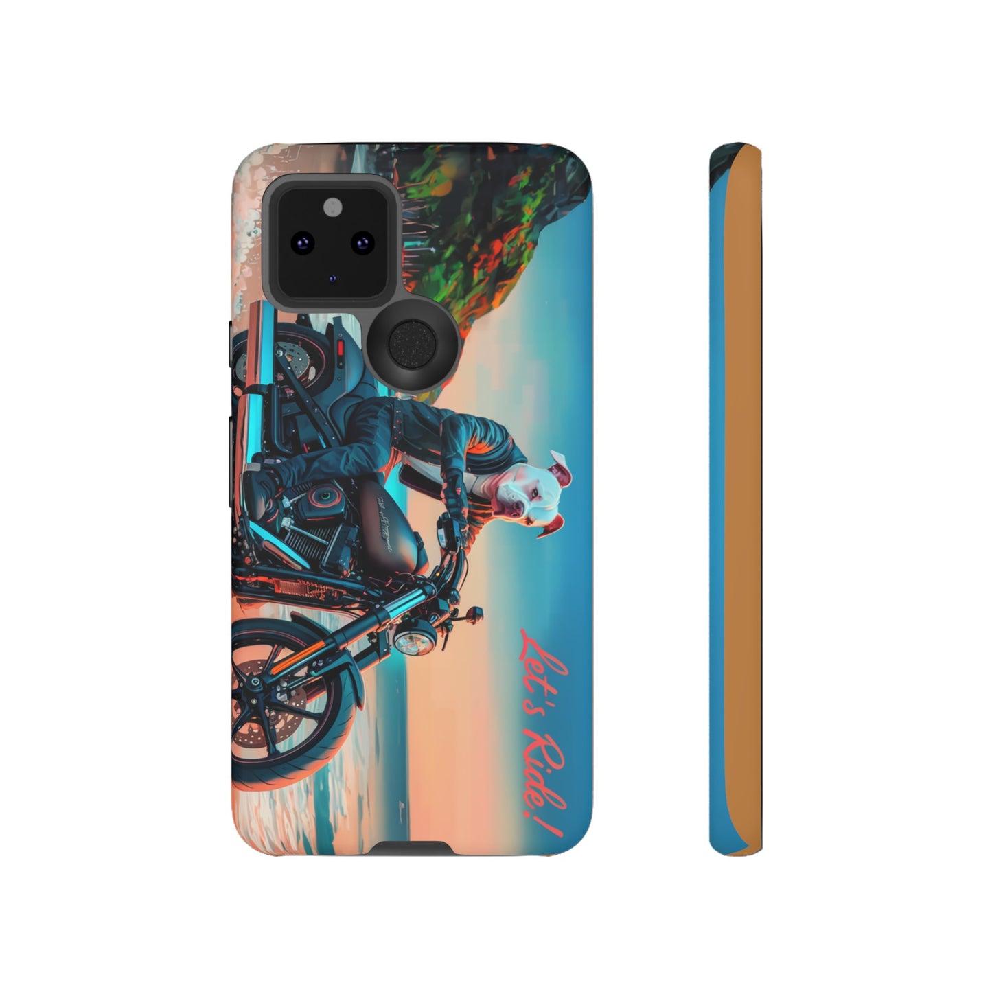 Let's Ride - Bulldog Biker Protective Phone Case