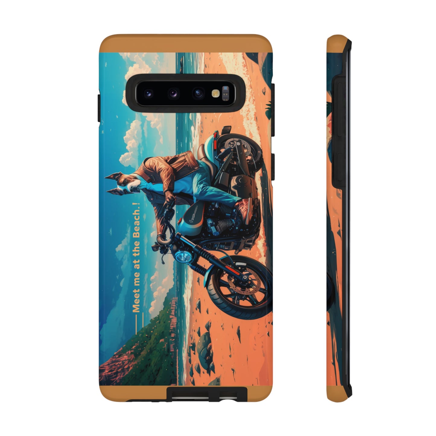 Let's Ride - Great Dane Biker Protective Phone Case