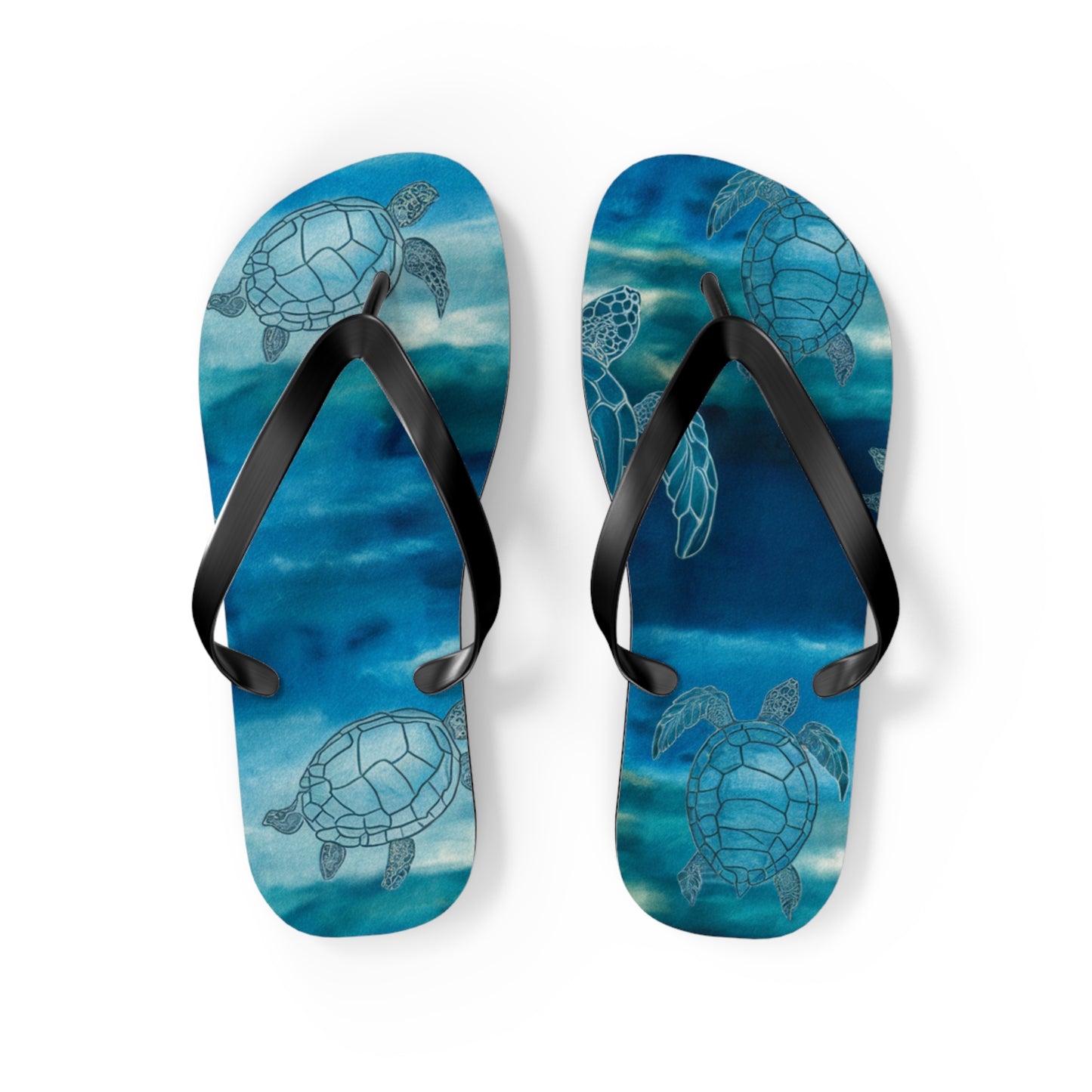 Sea Turtle Beach - Flip Flops, Sandals