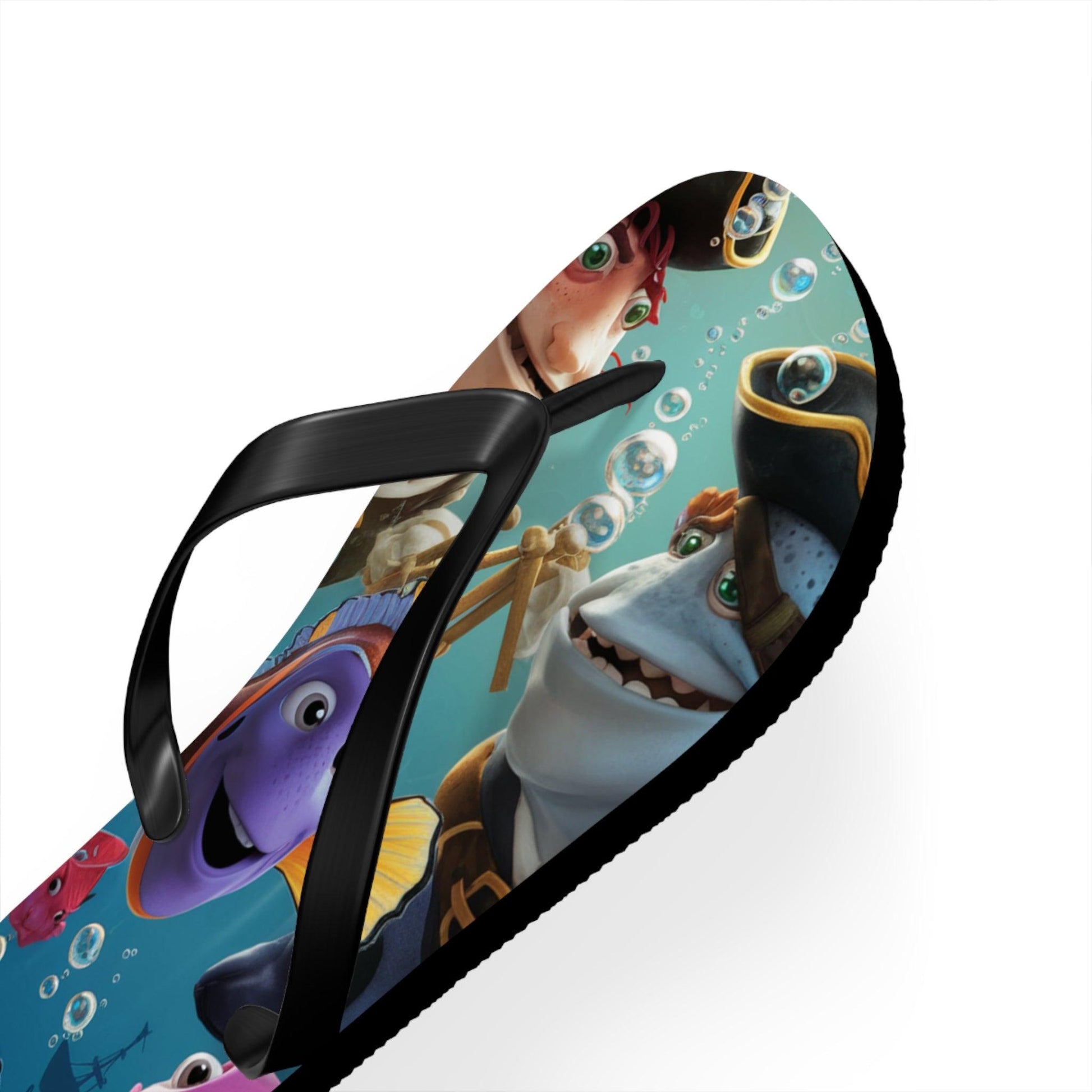 Comical Fish and Pirates Inspired Flip Flops, Express Your Beach Loving Self - Coastal Collections