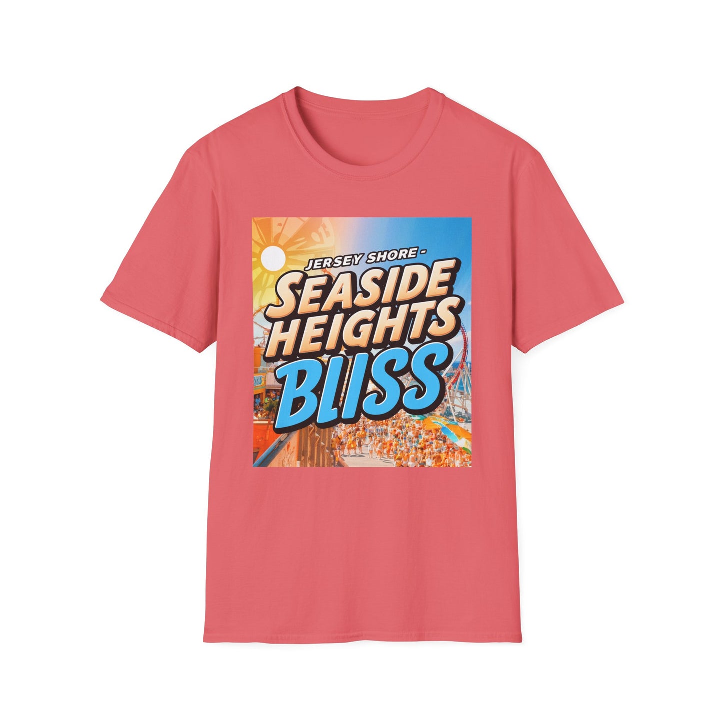 Jersey Shore, Seaside Heights - Unisex Softstyle T-Shirt