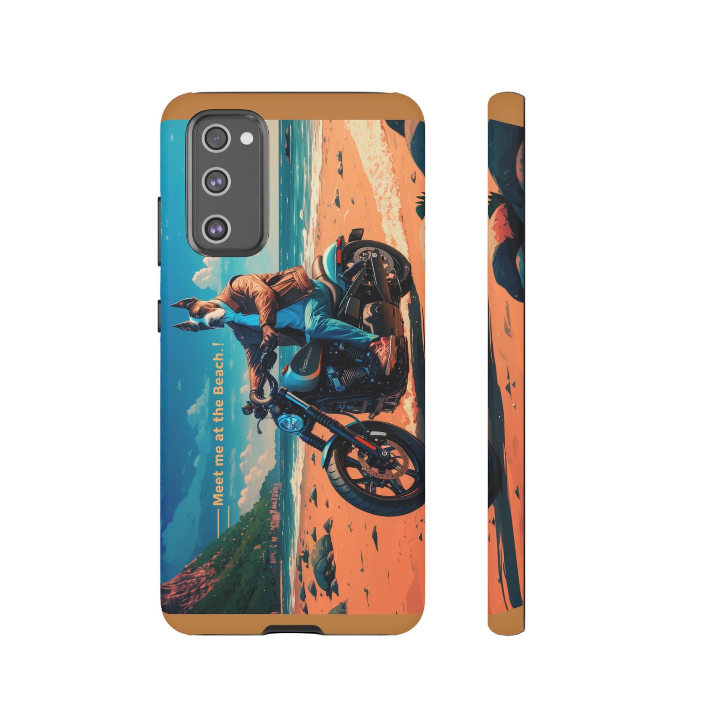 Let's Ride - Great Dane Biker Protective Phone Case