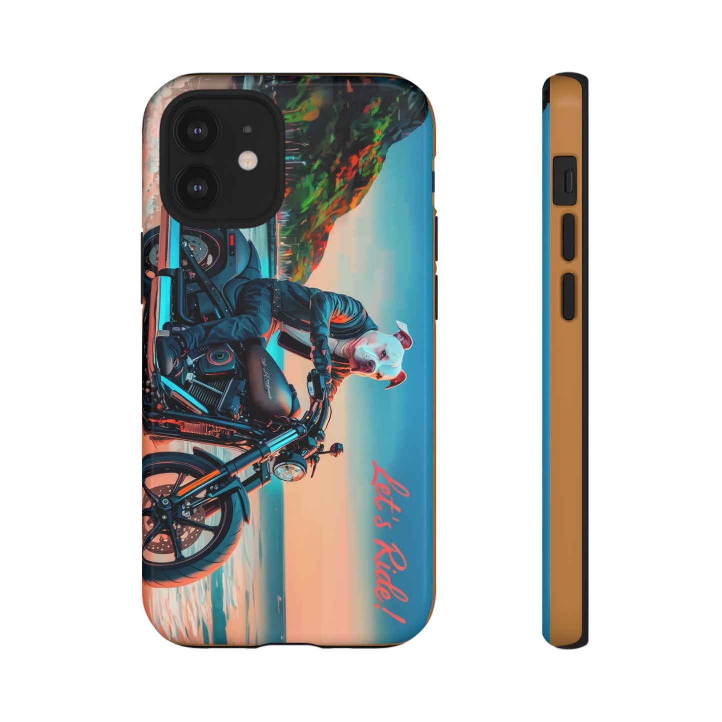 Let's Ride - Bulldog Biker Protective Phone Case